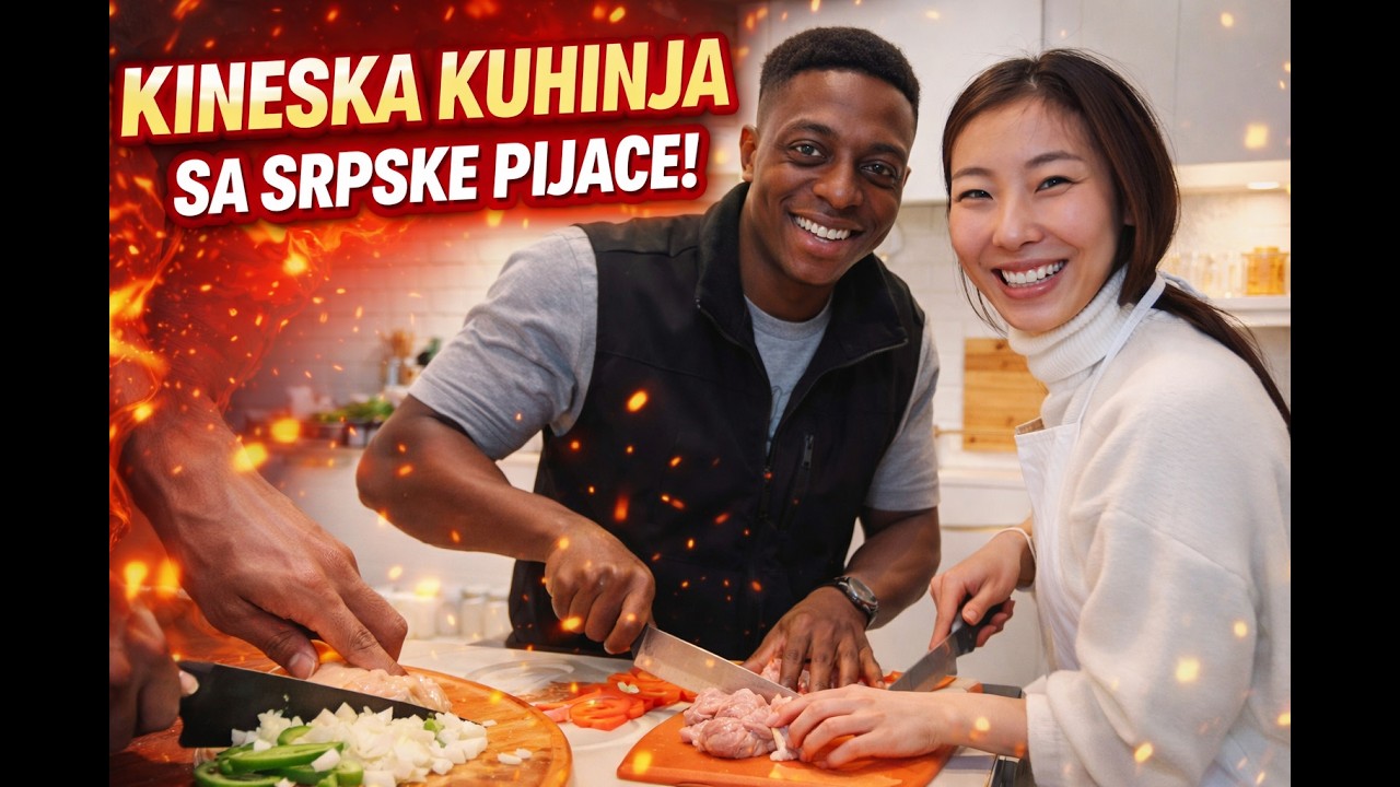 SPREMALA SAM HRANU za PRIJATELJA iz AFRIKE! *BENKULA pevač