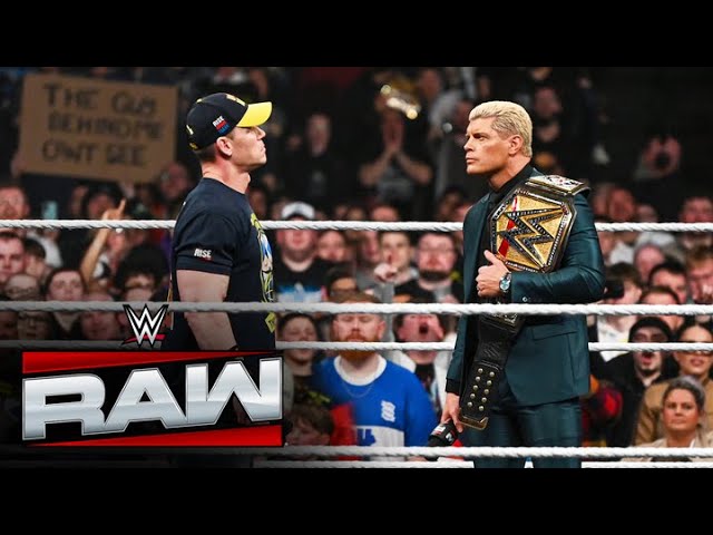 FULL SEGMENT: Cody Rhodes and John Cena are ready to fight for future of WWE: Raw, March 24, 2025