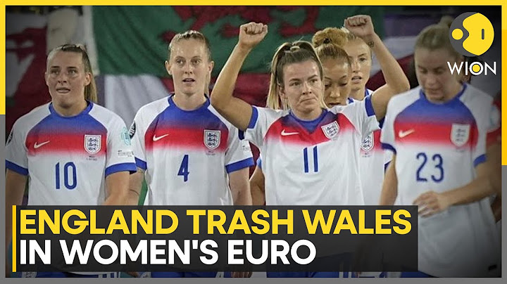 Euro 2025: England Trashes Wales 6-1 to Set Up Quarterfinals Clash With Sweden | WION | World News