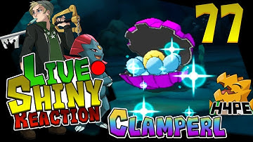 [ISHC 2017] Pokémon ORAS Shiny Reaction: Full Odds Shiny Clamperl in 5,599 Dive Encounters!!! 🔴Live