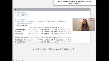 Graduate Statistics: Week 13 - Lecture Video 1