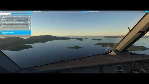 FS2020 - Fenix A320 Ceo - FLS Approach and Manual Landing Runway 01 Skiathos (LGSK)