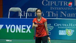 🔴Full | Vũ Anh Thư - Tan ZhingYi | Giải cầu lông quốc tế Ciputra Hanoi - Yonex Sunrise 2023