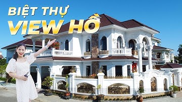 Mẫu Biệt Thự Đẹp Có 2 Mặt Tiền View Hồ Với Nội Thất Tân Cổ Điển Sang Trọng