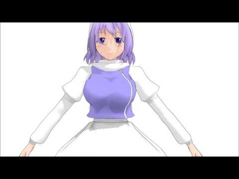 【東方MMD】レティさんがジャンプするだけ