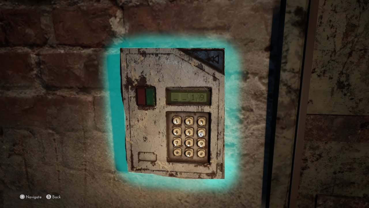 The Medium - Secret door code: Find a way to open the secret door