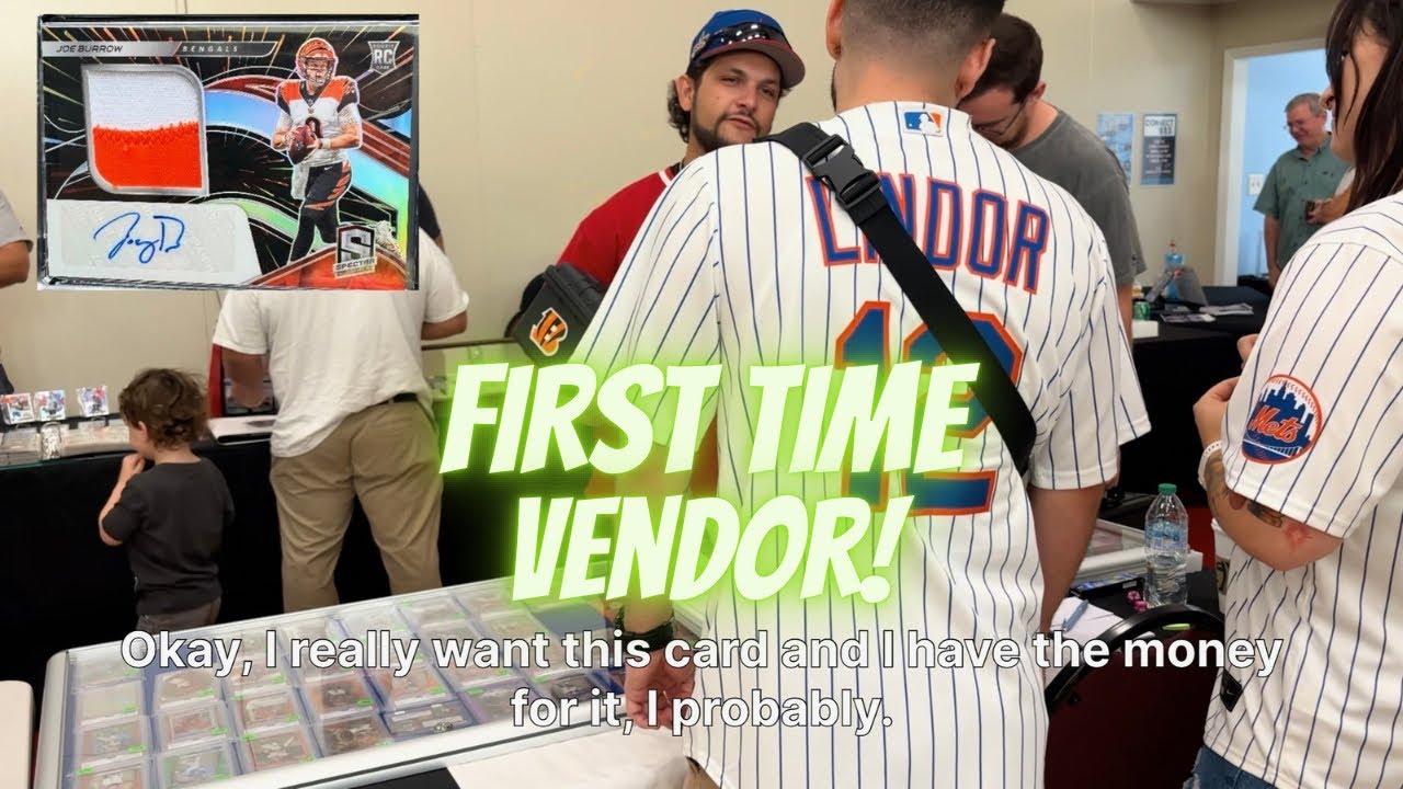 Setting Up At A Local Card Show 💥🤝