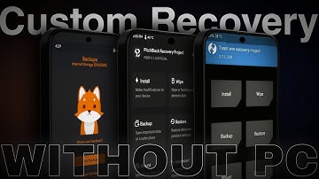With & #WithoutPC || Ultimate Guide To Flash Custom Recovery & Roms On Any Device #twrp #orangefox