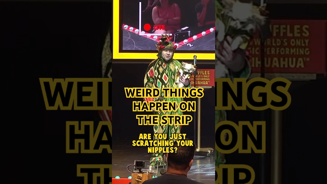 Weird Things Happen On The Strip in Las Vegas - Piff the Magic Dragon 