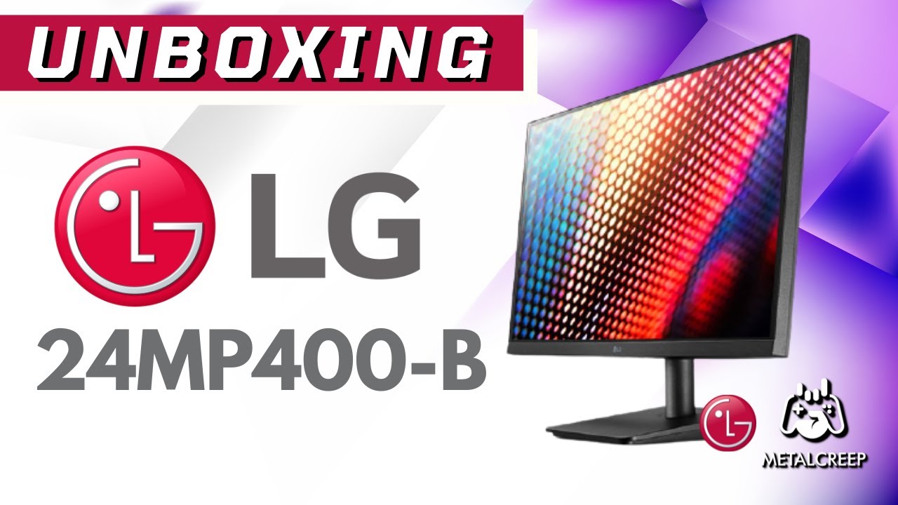 LG 24MP400-B 23.8 16:9 FreeSync Full HD IPS Monitor 24MP400-B