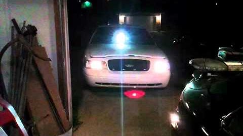 Galls FS001 And Code 3 Dashlaser Crown Vic