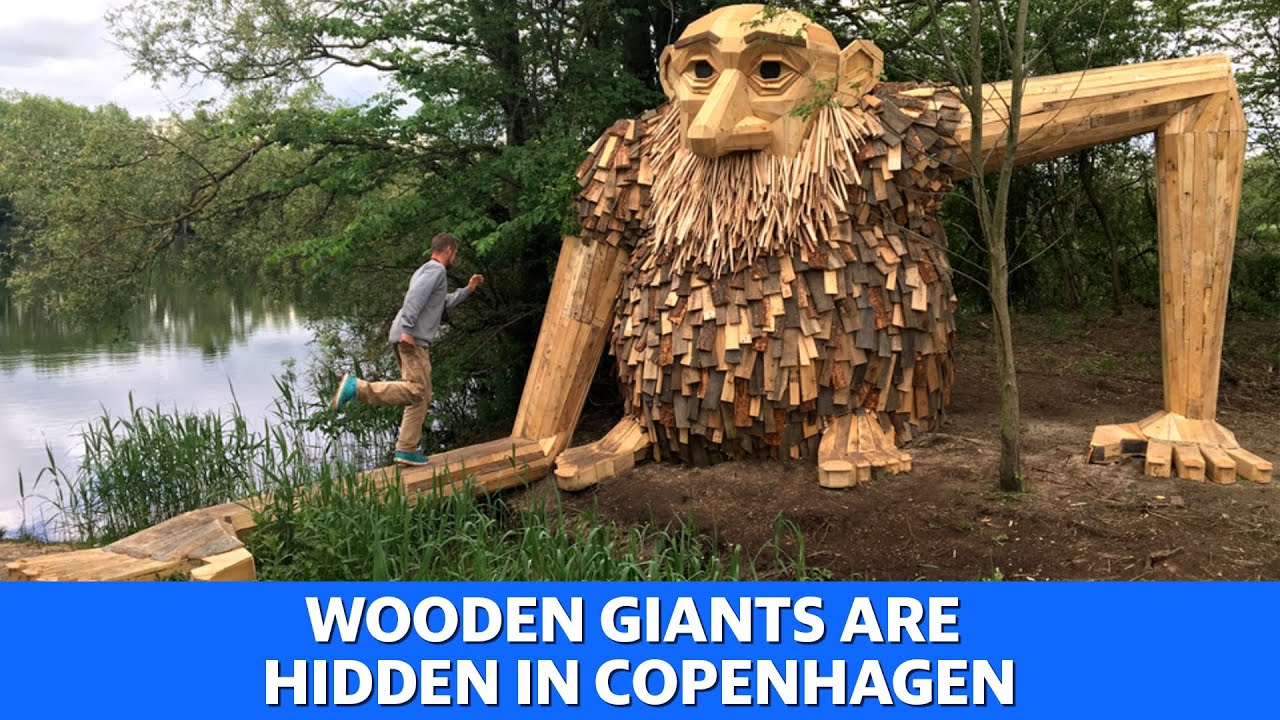 木のオブジェ　アート アート/彫刻/オブジェ