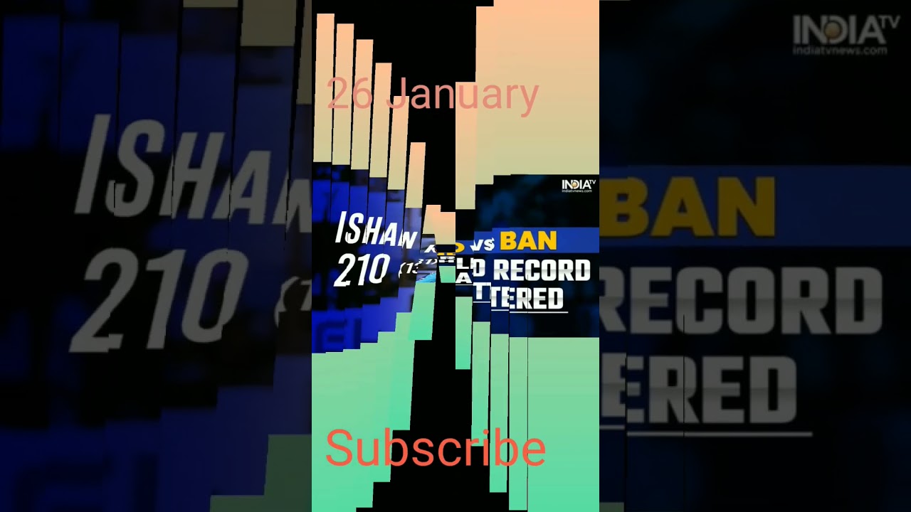 26 January  200 Run Record player