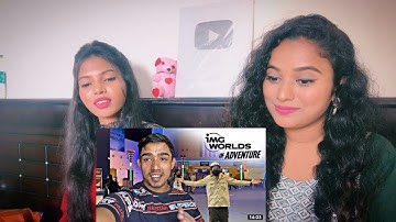 Wasim Ahmed Vlog | IMG World  Of Adventure Park In Dubai| Reaction By Aafreen Shaikh & Aasma Shaikh