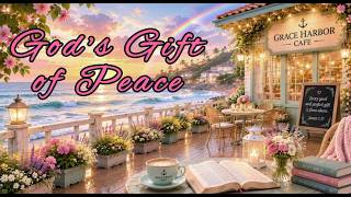 God's Gift of Peace | Christian Jazz by the Sea ☕ Relaxing Bible Music | James 1:17 & John 14:27 screenshot 5