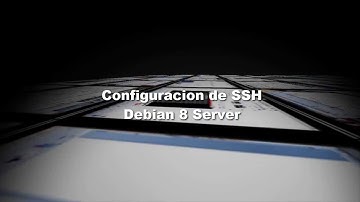 SSH debian 8