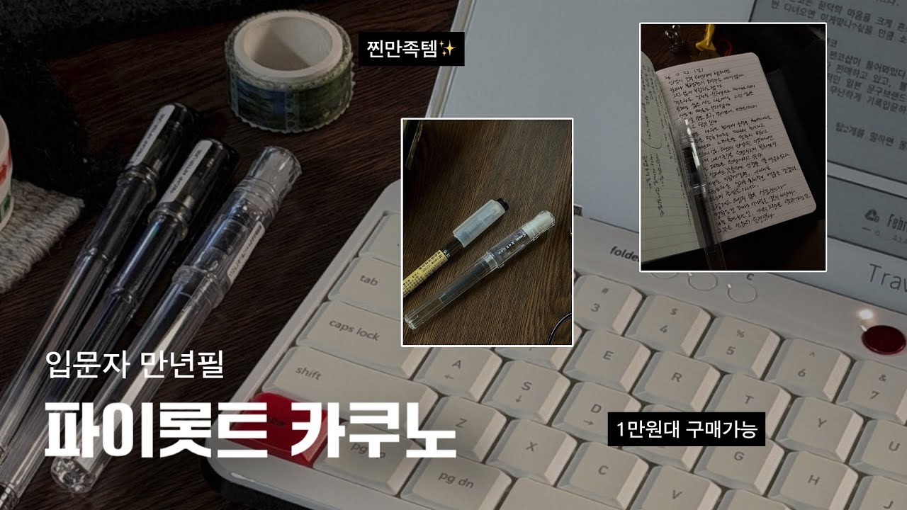 입문자 만년필 추천 | 파이롯트 카쿠노 | 다이어리 기록템✨