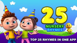 Kids Top 25 Nursery Rhymes Videos | App Promo screenshot 2