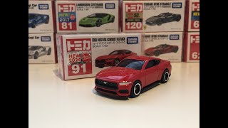 Tomica 91 Ford Mustang EcoBoost Fastback - YouTube