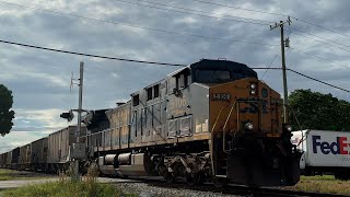 CSX L790 with a  CM44AC leader