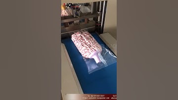 Flow wrapping machine for mop swabber|YQ machinery horizontal packaging equipment video