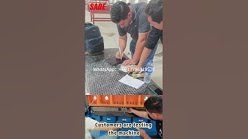 Expanded Metal Machine Inspection Packing and Delivery