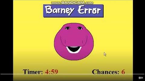 Barney Error (Interruption Edition) Gets Interrupted Add Round 1