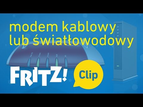 FRITZ! Clip – Dostęp do internetu przez modem kablowy lub światłowodowy