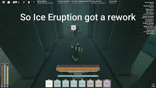Layer 2 came with an Ice Eruption rework..  | Deepwoken