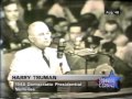 1948 President Truman Democratic Convention Acceptance Speech