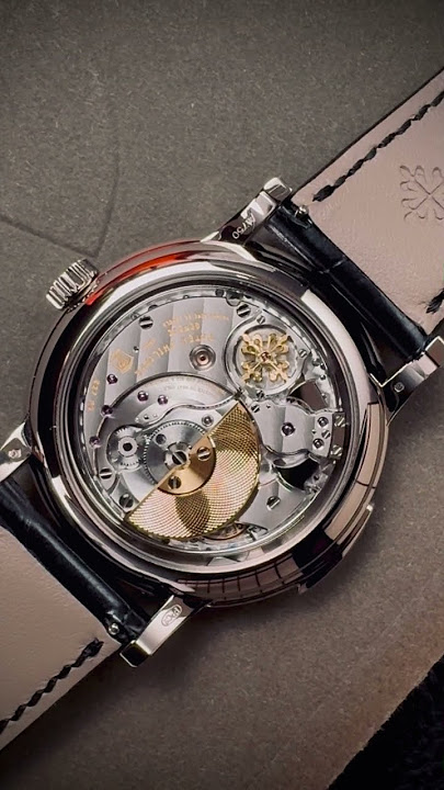 Minute Repeater Chiming - Patek Philippe 5078G-010   #watches #patekphilippe