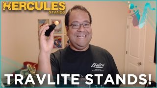 HAVE A GANDER! - Hercules TravLite Stands for Clarinet, Trumpet, and Trombone