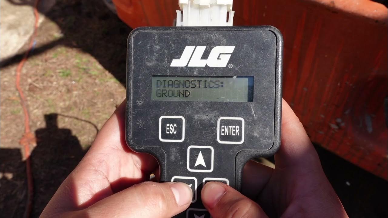 Trouble shooting scissor lift with JLG handheld analyzer YouTube