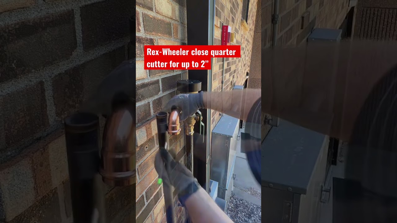 Commercial Plumbing repair using ProPress 