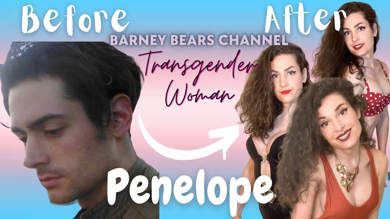 Handsome man turn Trans Model meet Ms. Penelope from THE USA / HRT ...