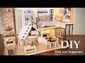 Give you happiness || DIY Miniature Doll House Kit | Relaxing Satisfying Video
