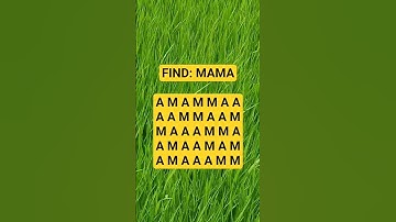 Observation Visual Test: 5 Seconds ForYou To Spot . Try Your Skills! #search #puzzle #shorts