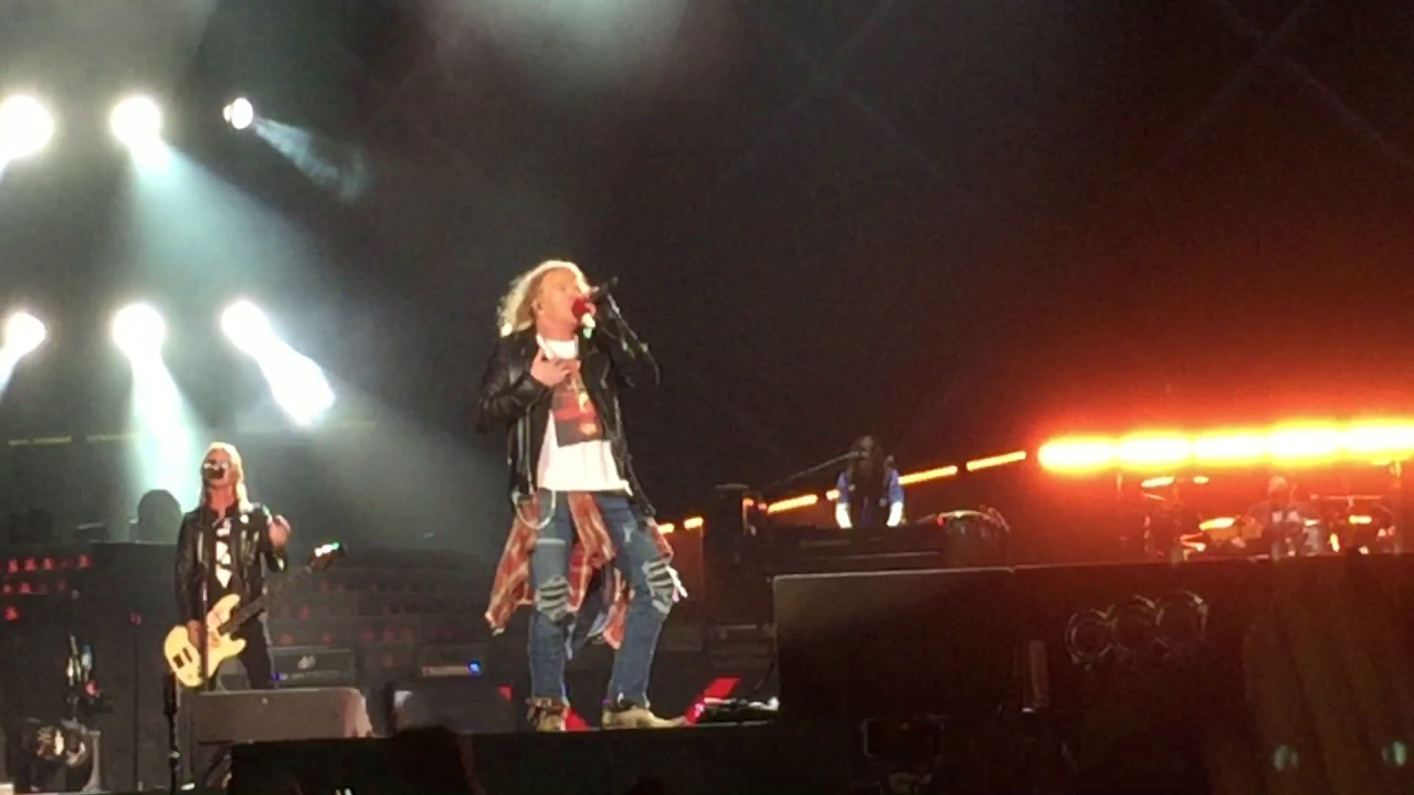 GUNS N' ROSES Lima 2016 -It's so easy - Intro