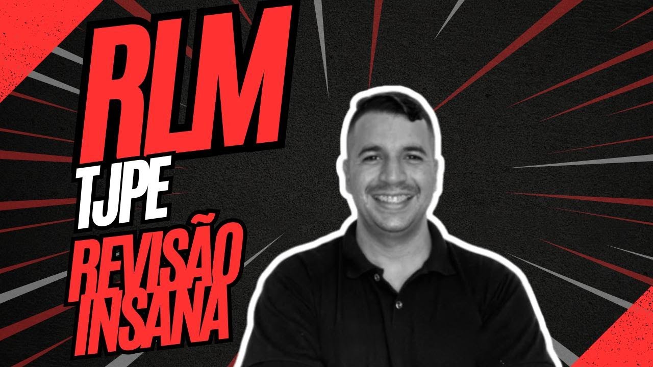 REVISÃO FINAL |TJ PE | RLM - Prof Gedson Carlos | RACIOCÍNIO ANALITICO