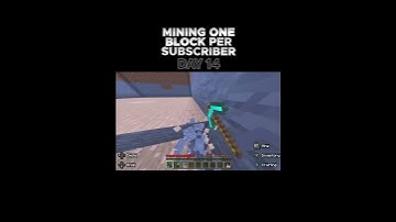 MINING ONE BLOCK PER SUBSCRIBER : DAY 14