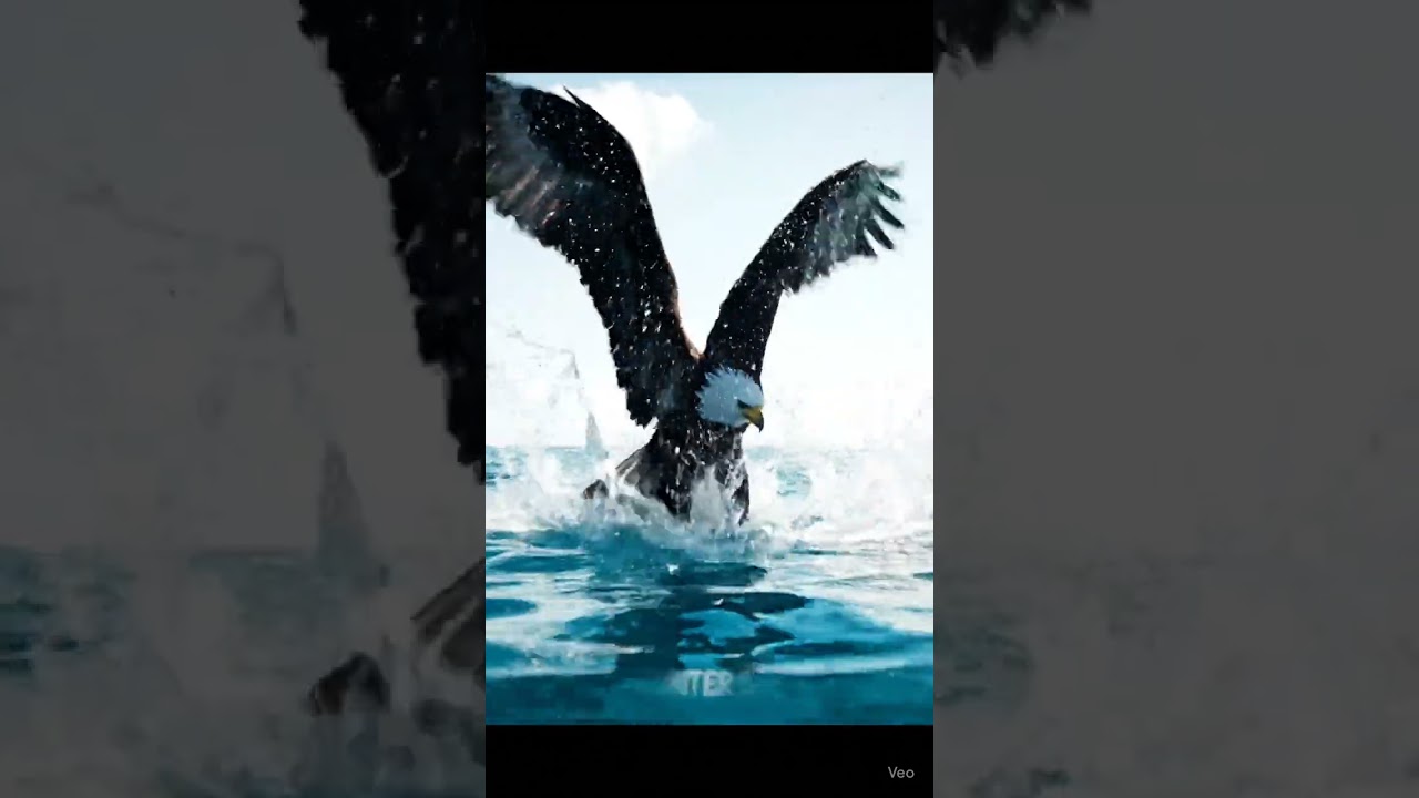 Eagle vs Tuna Fish – Sky Predator’s Deadly Strike  Epic Wildlife Shorts