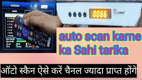 LRiPL LR 777 setup box auto scan ||LRiPL dish TV channel setting 2023 ||