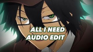 all i need - lloyd [edit audio]