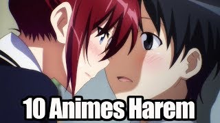 TOP 10 Animes Harem Más Conocidos | Sabo64