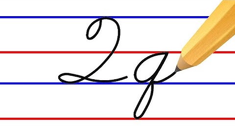 letter Q, cursive handwriting practice