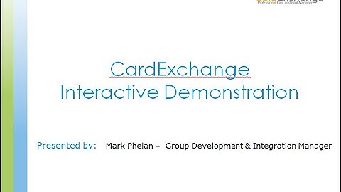 CardExchange - Interactive Demo