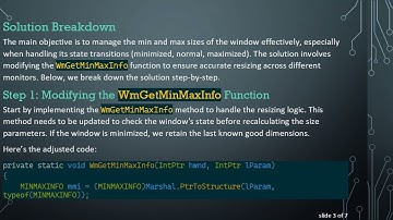 Resolving WPF Window Resizing Issues on Multiple Monitors