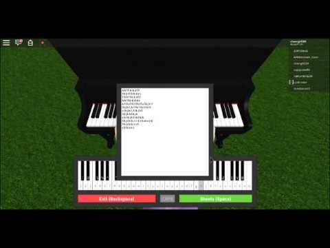 Roblox Piano Sing Me To Sleep Sheet In Descriptin Youtube