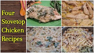 Four Stovetop Chicken Recipes | Cooking for Two | Easy & Delicious Chicken Dishes! by Let's Cook Y'all 3,685 views 2 years ago 15 minutes