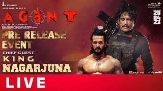 AGENT Pre Release Event LIVE  | Nagarjuna Akkineni  | Akhil Akkineni, Sakshi Vaidya